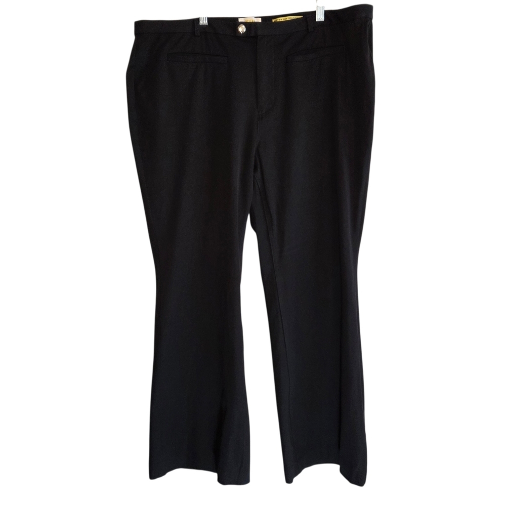 Maeve By Anthropologie Black Flare Pants Workwear Professional Plus Size 18W